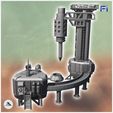4.jpg Set of futuristic giant drill with drilling hole and sorting annex (3) - Future Sci-Fi SF Post apocalyptic Tabletop Scifi Wargaming Planetary exploration RPG Terrain