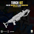 7.png Torch Kit, Fan Art for Action Figures
