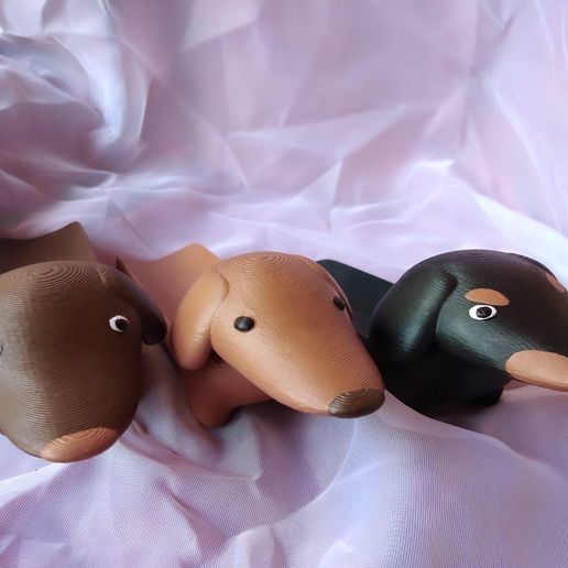 Vntage Dachshund Candy Dsh Sausage Dog Gfts For Frends - Etsy - View #8