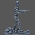 S-39.jpg Terminator T-800 Endoskeleton Salvation Diorama T2 Improved Version
