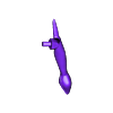 left hand.STL Xlr8 prototype based Action Figure 3D Model (Please read Description)