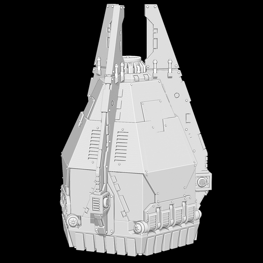Big falling box for walking tomb