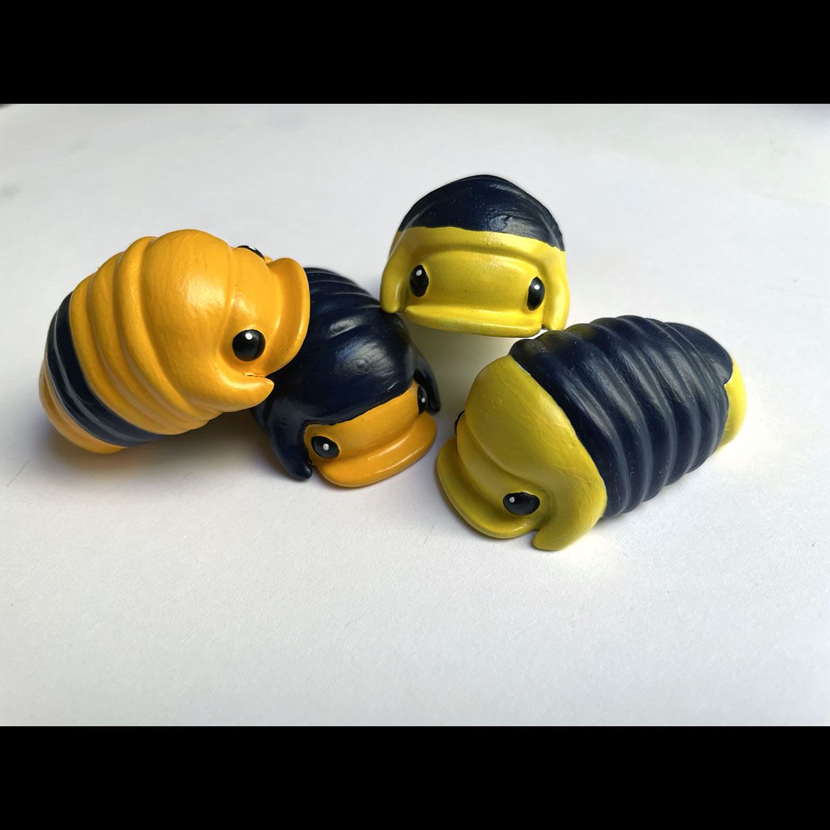 STL file Cubaris Rubber Ducky Isopod Roly Poly・3D printable design to