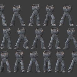 M7Tac1.jpg 3D file SPACE WARRIORS IN 7TH GENERATION ARMOR BODIES, TORSOS, LEGS・3D printer model to download, HelicopterHelicopter