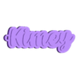 Kimey.stl 60 porte-clés avec nom