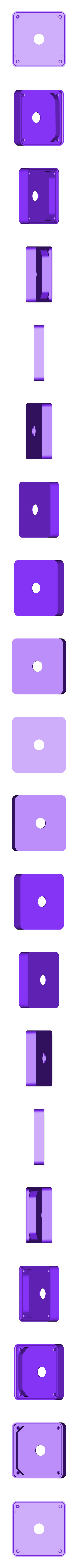 BackCase.STL Punisher LED Light/Nightlight