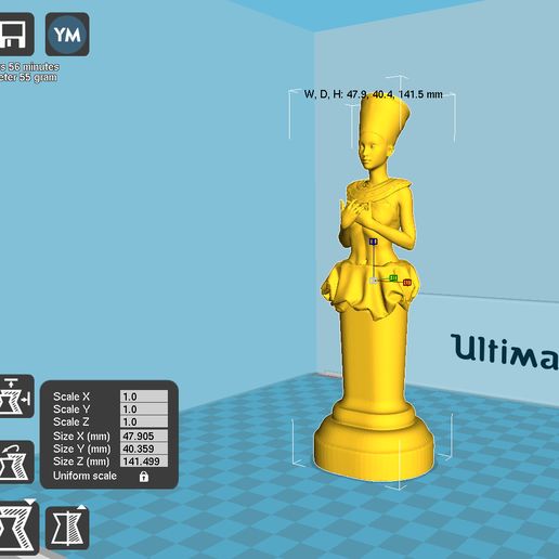 3D-printable-model.jpg Nefertiti