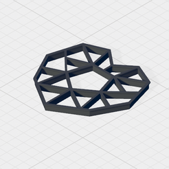 TrianglePuzzle-16cm.png Archivo STL Cortador de galletas de corazón triangular・Objeto para impresora 3D para descargar, ntanabi