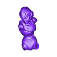 MegaX_BodyHead.stl Megaman X Posed Figurine