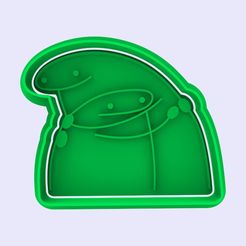 untitled.22.jpg Fichier STL COUPEUR ET TIMBRE DÉFORMÉ EMBRASSANT・Modèle pour imprimante 3D à télécharger