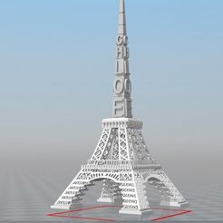 image.jpg STL file TOUR OF PARIS IBARAKEL chloé・3D print object to download