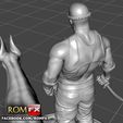 riddick impressao17.jpg Riddick Action Figure Printable - Vin Diesel