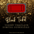 Blank-Ticket-Template2.png Ticket Template - Personalized-make your own ticket-fake ticket Gift -Party decoration -cake decor - love coupons