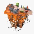 Floating-Island-Low-Poly6.jpg Floating Island Low Poly