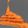 Full_combined_Ram_Temple_HQ_Base_250mm_FLAG-(v3~recovered)4.jpg Ayodhya Ram Temple - NO SUPPORTS REQUIRED!