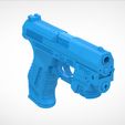 2.303.jpg Walther P99 modifié du film Underworld modèle imprimé en 3D échelle 1 à 12