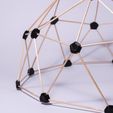 1.jpg Free STL file Geodesic dome・3D print design to download
