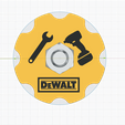 DEWALT-M10-côte.png DEWALT TIGHTENING WHEEL M10