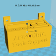 Support outils Anycubic cura.png Free STL file Support Tools・Template to download and 3D print