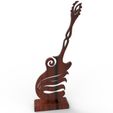 untitled.12.jpg STL file Guitar on the base - Great gift・Model to download and 3D print