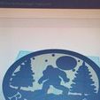 344533456_3549847265287498_6898497642126594677_n.jpg Bigfoot Believe wall decor or centerpiece shelf decor / garage decor