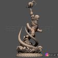 02.JPG Super Frieza fighting from Dragon Ball Z 3D print model