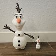 100-and-300-with-soda.jpg Snowman for Christmas - Inspired by Olaf from Frozen - ARTICULATED