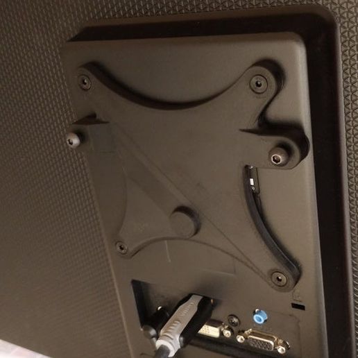 Free Stl File Netgear R7000 Router Vesa100 Mount・3d Printable Design To Download・cults 6343