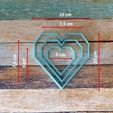 M103.jpg Cookie cutters kit hearts - Heart cutter set 02