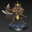 Acquisizione-schermata-29.10.2025-alle-10.53.20.png BANANA BIG AXE KNIGHT - FRUIT WARRIOR FANTASY MINIATURE