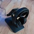 20230923_073437.jpg HEADPHONE STAND WITH PHONE STAND - Model 13 - smooth surface version