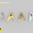 render_odznaky_scene.867.jpg Star Trek Insignia - 3D Print Model