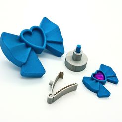 3ce542579bb2d25c2c3c1e659ee4fe39_display_large.jpg Free STL file Wearable Bow "Big LEGO" style・3D printable model to download