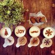 all_collection.jpg Free STL file Christmas Tree - Coffee Decoration Template・3D printer model to download