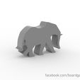 elephant.jpg Elephant Meeple Token for Board Games