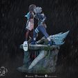 untitled-6.jpg STL file Kakashi and Rin - Naruto・3D printable model to download