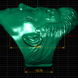 Size-2.png Anel de rosto de Exterminador do Futuro para homens Modelo de impressão 3d