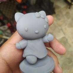 tentanermaamactt eet Hello kitty 3D-printable STL