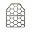 SAPI-3.jpg Medium Hexagon Dummy SAPI Breathable Plate for Plate Carrier Airsoft