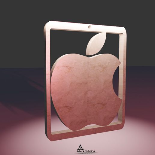 APPLE MEDAL 3D model