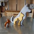 20190618_115805.jpg Free STL file Animal Silhouette - Dog Cat Rabbit Mouse・Object to download and to 3D print