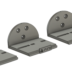 Archivo STL Soporte de pared para mando DualSense de Playstation 5  🎮・Objeto imprimible en 3D para descargar・Cults