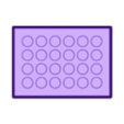 Eppendor_1.5ml_6x4.stl Кювета - Параметрический держатель Eppendorf
