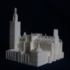 Capture d’écran 2018-07-09 à 17.00.13.png Бесплатный STL файл Sevilla's Cathedral・3D-печатный объект для загрузки