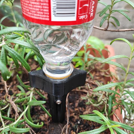Adjustable drop-by-drop irrigation