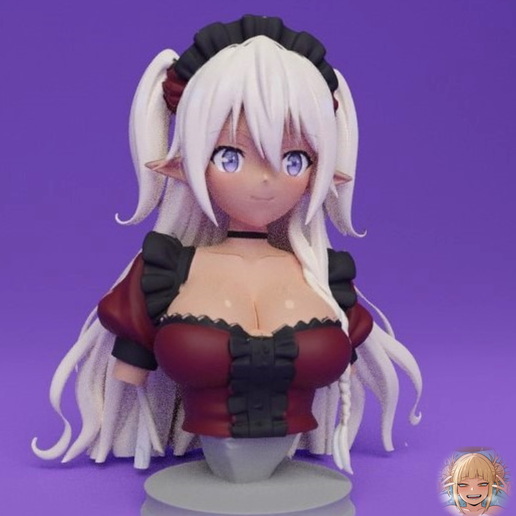 Edelgard Bust from How Not to Summon a Demon Lord  | Fannart | Stl figure
