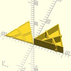 triangle-to-square-box.JPG Fichier STL gratuit Triangle à boîte carrée・Design imprimable en 3D à télécharger