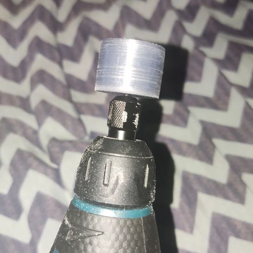 rotary tool sanding head ( bolt and nut)