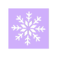 Snowflake Reindeer.stl Snowflake Reindeer