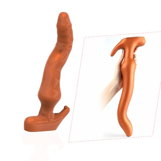 dildo plug anal super largo v16-2 3d print cncArchivo STL para Cults